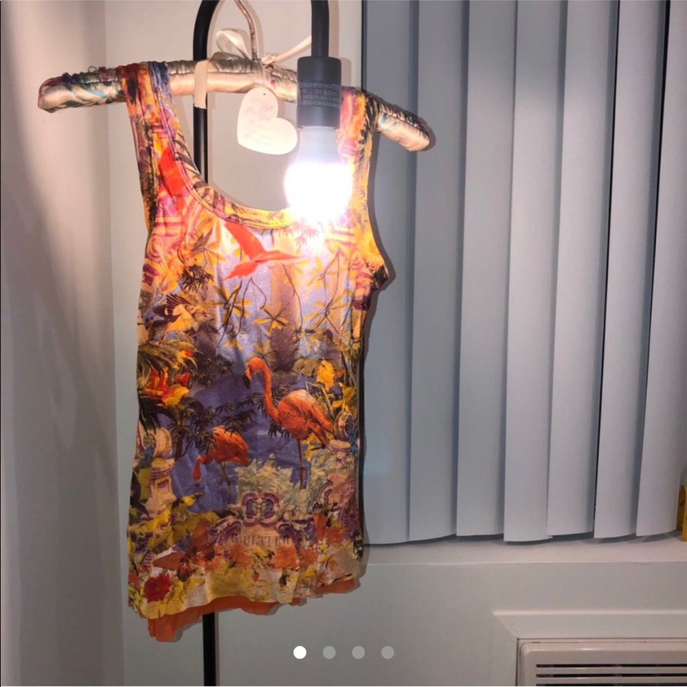 Jean Paul Gaultier flamingo top